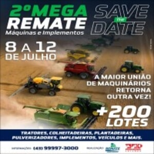 2º Mega Remate Máquinas e Implementos - 4ª Etapa
