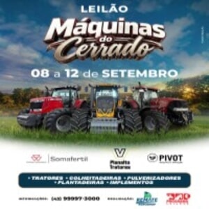 Leilão Máquinas do Cerrado 1ª Etapa - Somafertil