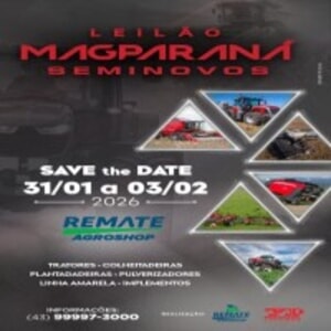 Leilão Virtual MagParaná Seminovos - 4° Etapa